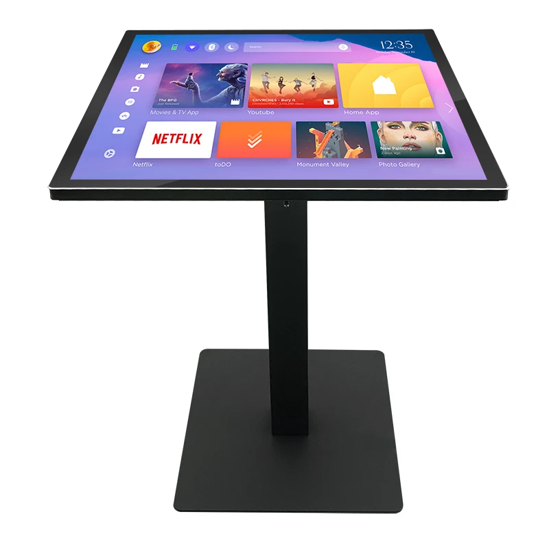 43inch Multi Touch Waterproof Interactive Lcd Screen Coffee Smart Game Table With Touch for Mall Restaurant