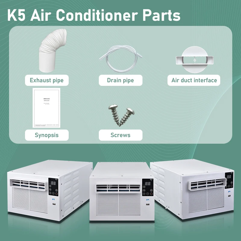 Mini Air Conditioner, Portable, 220V, 110V - detail 18