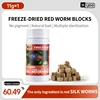 100 ml de gusanos de seda rojos liofilizados de 11 g