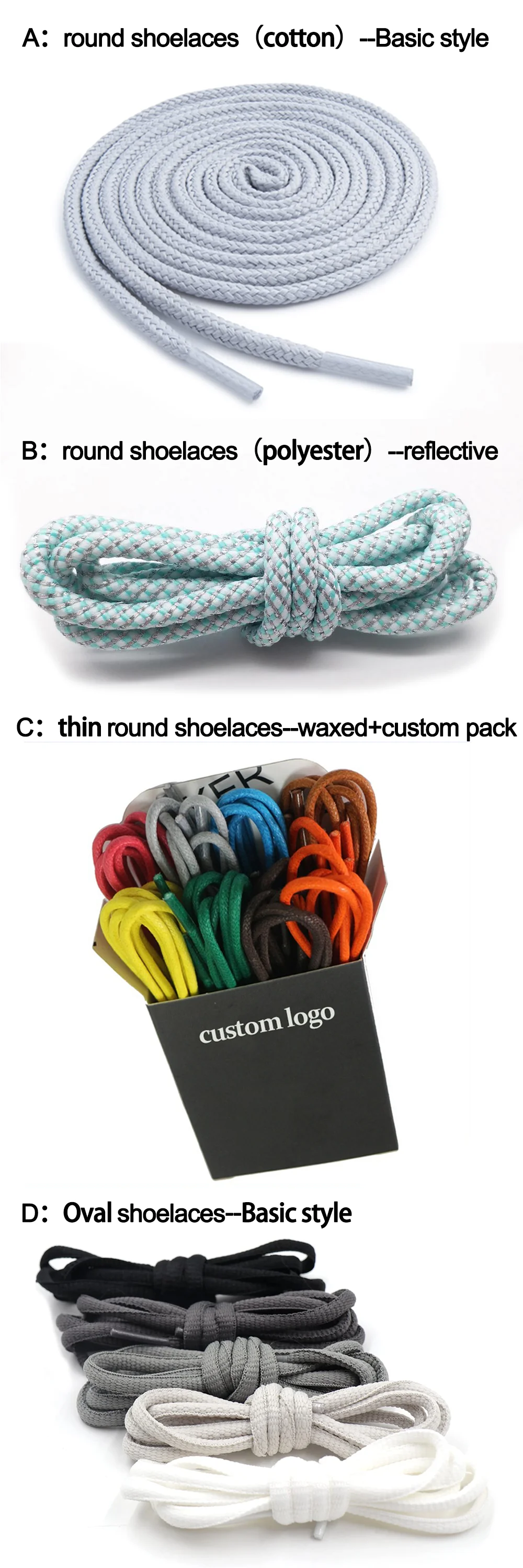 Custom various kinds colors fashion logo shoe laces customized wide polyester flat shoelaces