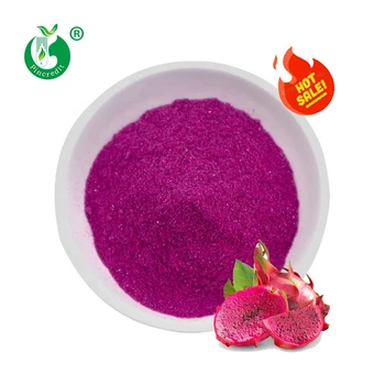 OEM Private Label Certificated Freeze Dried Red Pitaya Powder, Organic Red Dragon Fruit Powder
