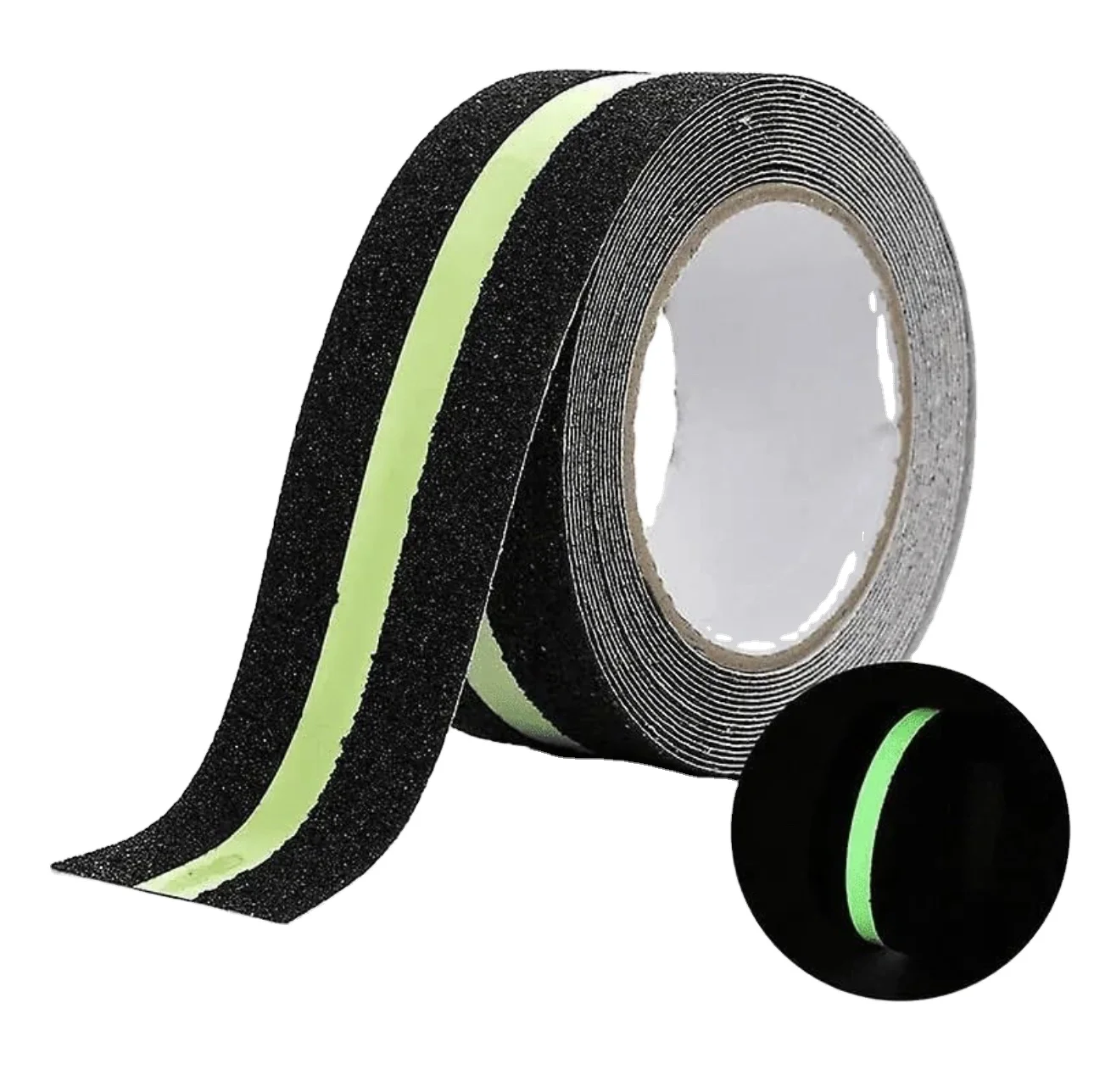 Luminous Anti-slip Tape Floor Non Skid Adhesive Stickers Glow Green Warning Light Anti Slip Traction Tape Waterproof Acrylic