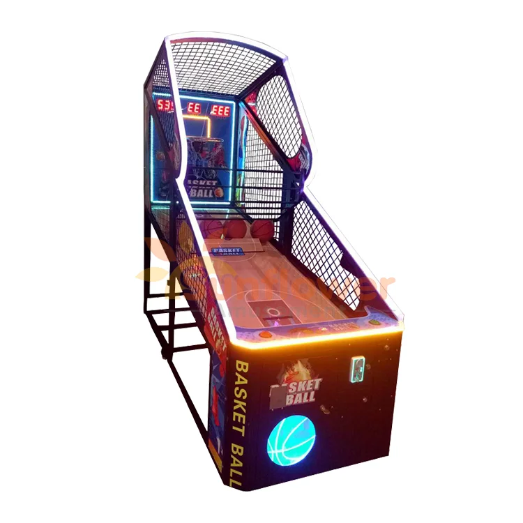 Armoire de machine de basket-ball d'arcade pour adultes, tableau LCD de  rue, jeu de basket-ball à pièces, kit de bricolage, armoire de jeu de balle  de tir - AliExpress