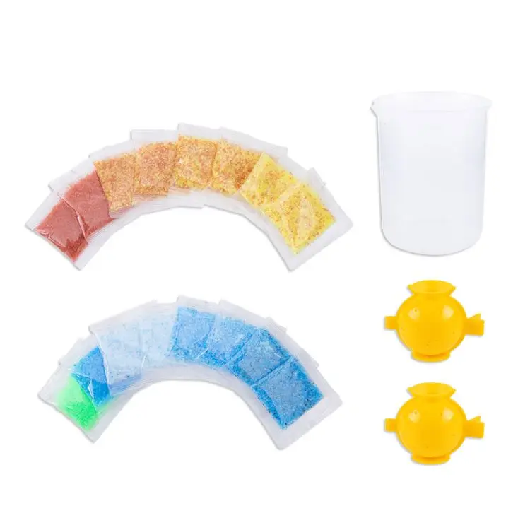 i bambini creativi fanno da te palle rimbalzanti magici creano il tuo kit di  palline di polvere di cristallo per i bambini