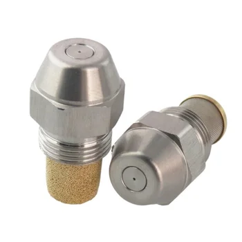 Stainless Steel Methanol Diesel Gas Fuel Burner Nozzle Boiler Combustion 60 Degree Jet Fuel Nozzle