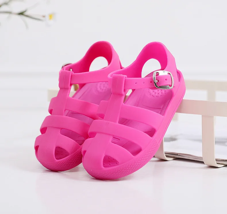 Wholesale Cute Hot Pink Sandals for Girls Fast Delivery