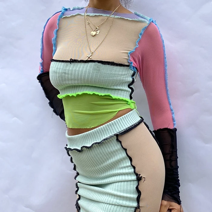 transparent turtleneck