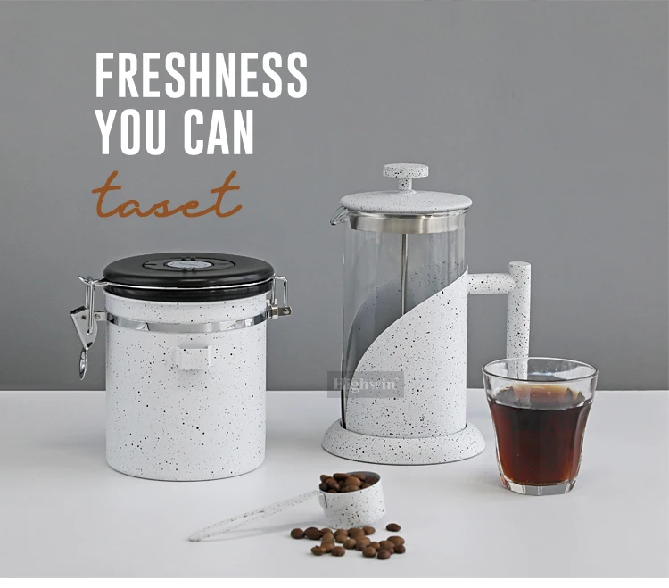 Customized Vacuum Air Tight Container Stainless Steel Tea Coffee ...