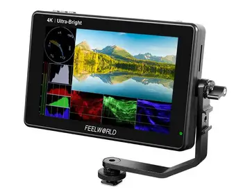 FEELWORLD LUT7 PRO 7Inch 2200nits Camera Monitor 3D LUT Touch Screen DSLR Camera Field Director AC F970 Dslr Field Monitor detail image