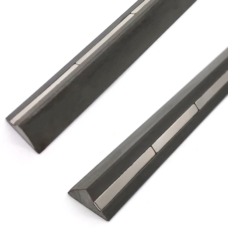 Factory Price Building Accessory Embedment Parts 15x15mm Single Side Magnet Triangular Neodymium Magnetic Steel Chamfer Bar