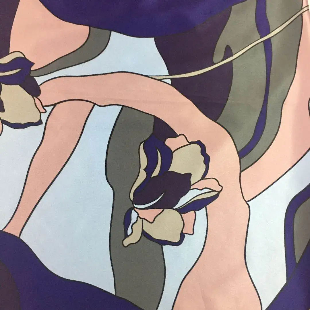 Шелковая ткань высокого качества, заводской поставщик