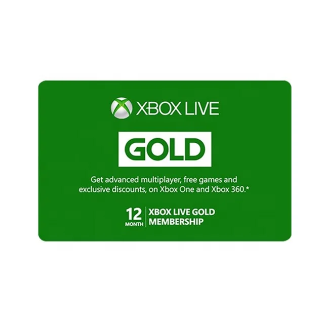 Buy 12 Bulan Xbox Live Gold Membership 