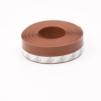 Modern Style Self-Adhesive Silicone Rubber Seal Strip Water-Proof Dust-Proof Weatherstripping for Door Window Shower Accessori