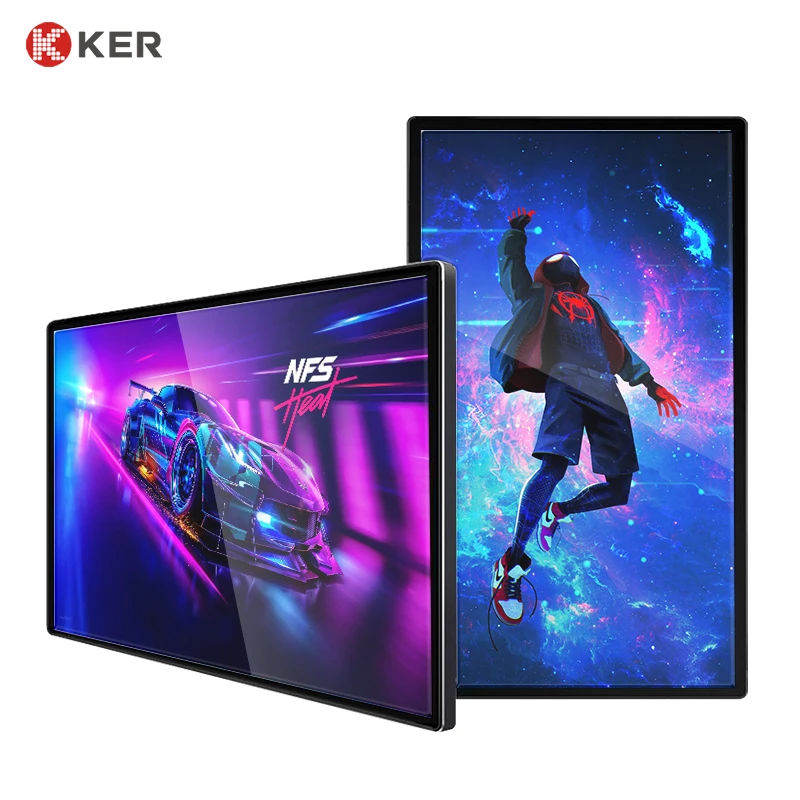 65 Inches Wall Mount Advertising Player CE\FCC\ROHS Digital Signage and Displays Media Players Lcd Screen Display Original