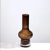 Mouth 5.5* diameter 12.5* height 26/brown