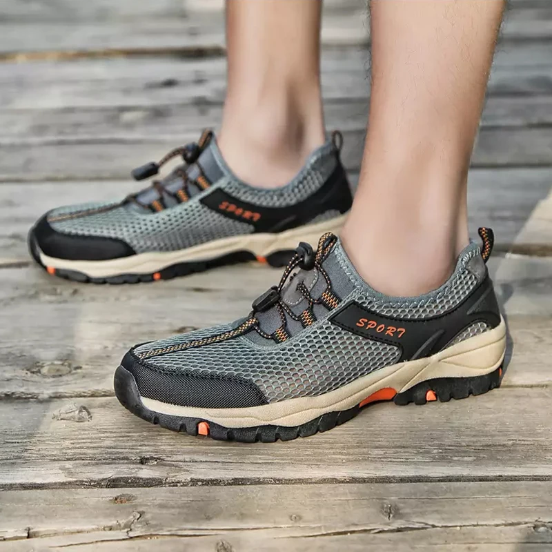 Новое поступление Лидер продаж Мужская походная обувь водонепроницаемая Уличная для альпинизма