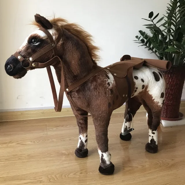 Compre Unicórnio Pulando Cavalo De Pelúcia, Passeio Ao Ar Livre N Interior  Em Brinquedos De Animais e Cavalo Unicórnio. Cavalo Pulando de China por  grosso por 21.6 USD