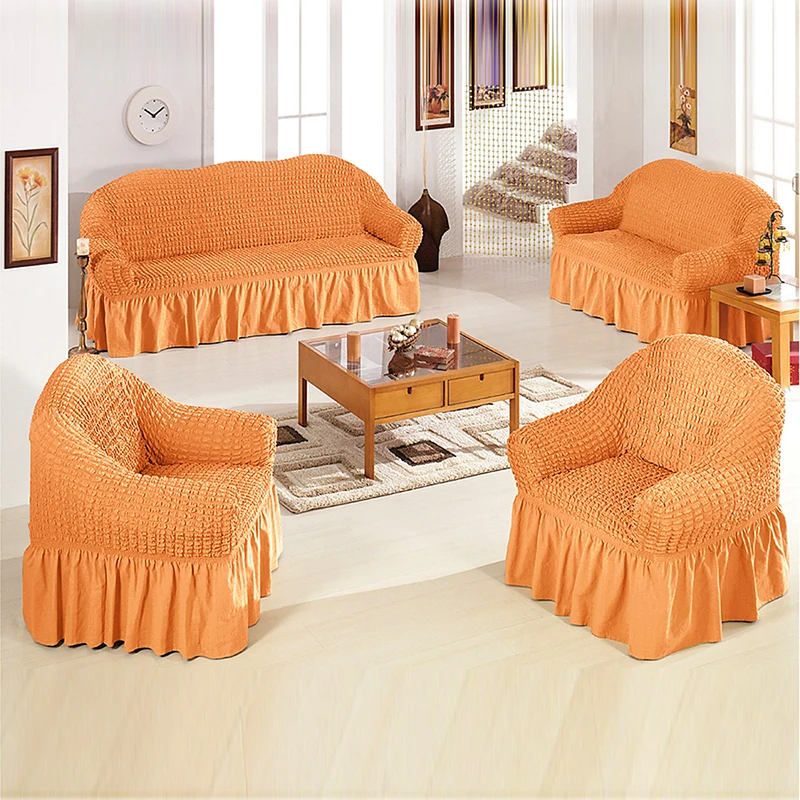fabric 4 seater recliner sofa