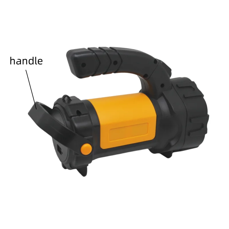 Professional Battery Operated Projector Rotating Mini Portable Handheld Led Searchlight
