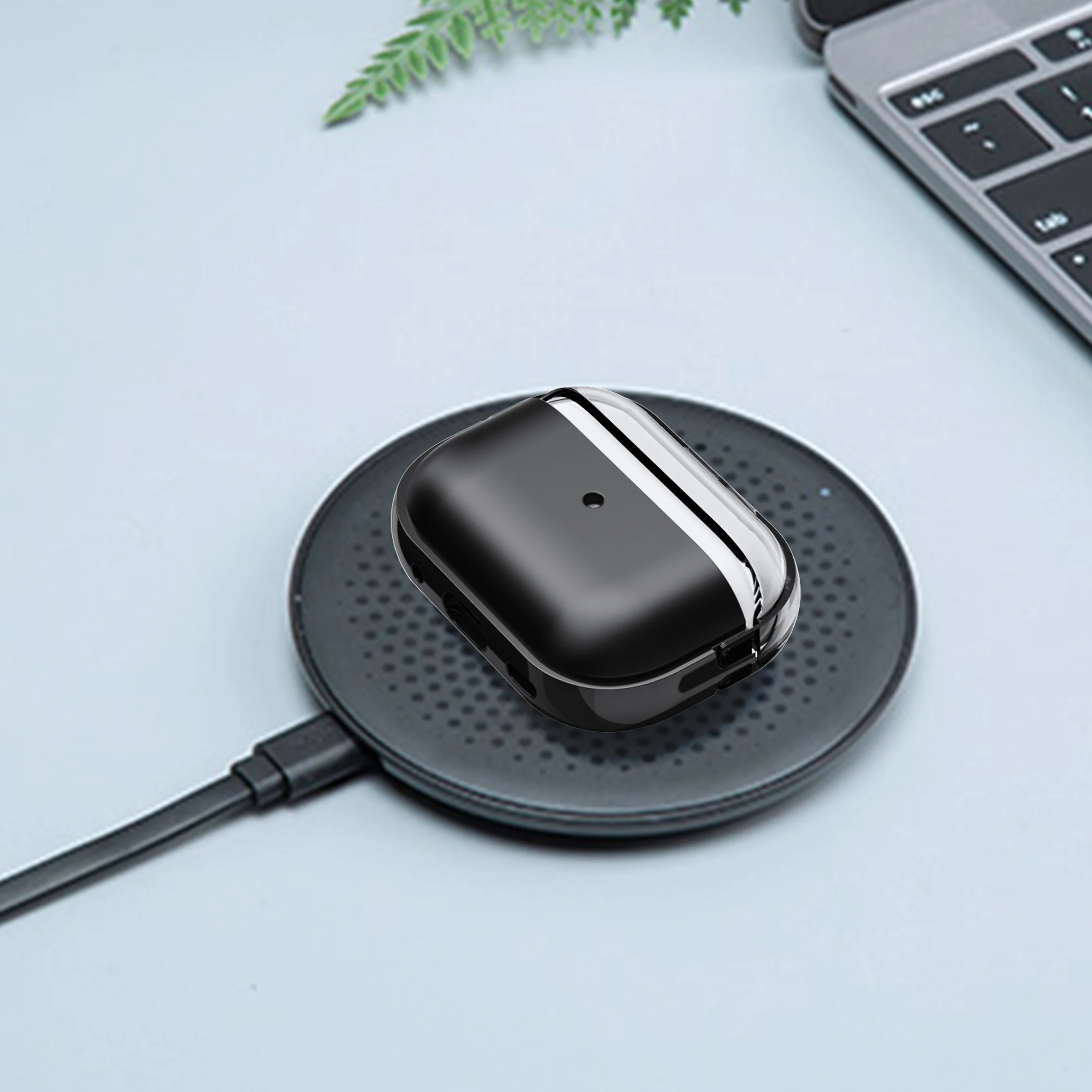 LeYi OEM Custom Printing Bt Protective Cover Holder Shockproof Earphone Cover TPU Cases for iPhone Airpods Pro 2
