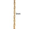 Flat wire double buckle 5mm