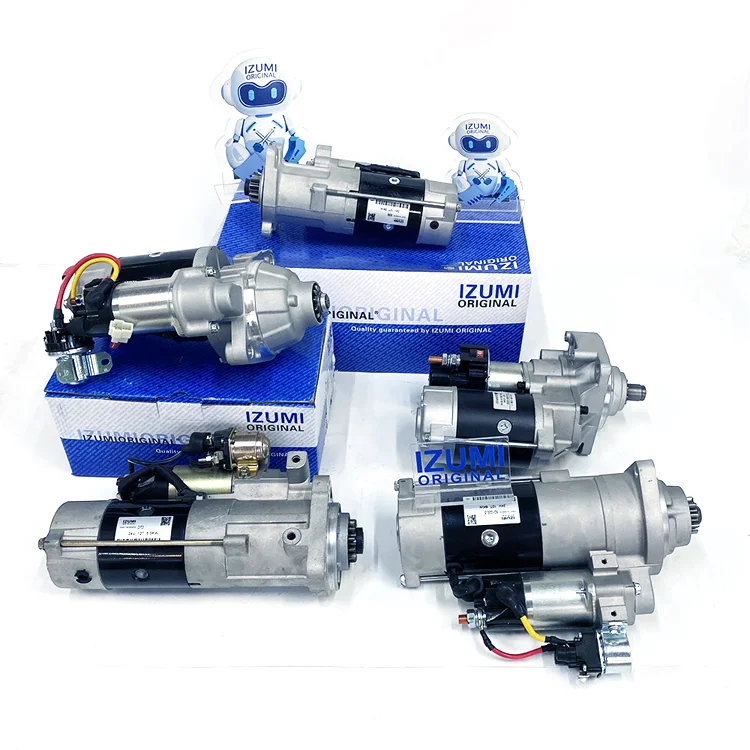 IZUMI ORIGINAL  Starter Motor High Quality Diesel Engine Parts For Doosan