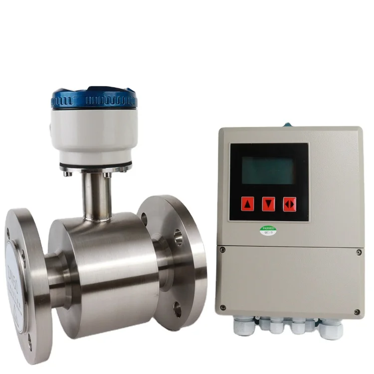 Agricultural Magnetic flow meter Price Dn200 Drainage Water Magnetic flow meter electromagnetic liquid control flow meter