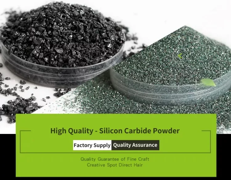 Green silicon carbide for powder coating filler green sic 2000# -1-