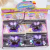 Fondo morado con garras marrones 7,5*6,5cm 55g