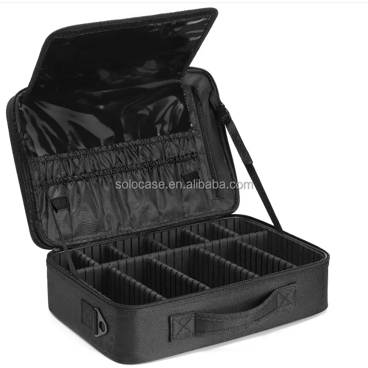 Upgraded PU Leather Portable Makeup Box