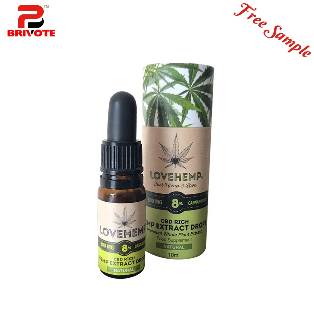 
Оптовая продажа, бумажная картонная упаковочная коробка для жидкого конопляного масла 