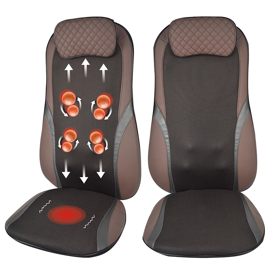 Customized 3d Rolling Kneading Back Massage Machine Seats Vibrator
