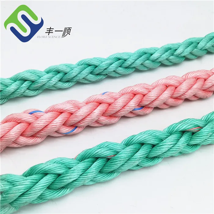 8 Strand Braided Polypropylene Mooring Rope