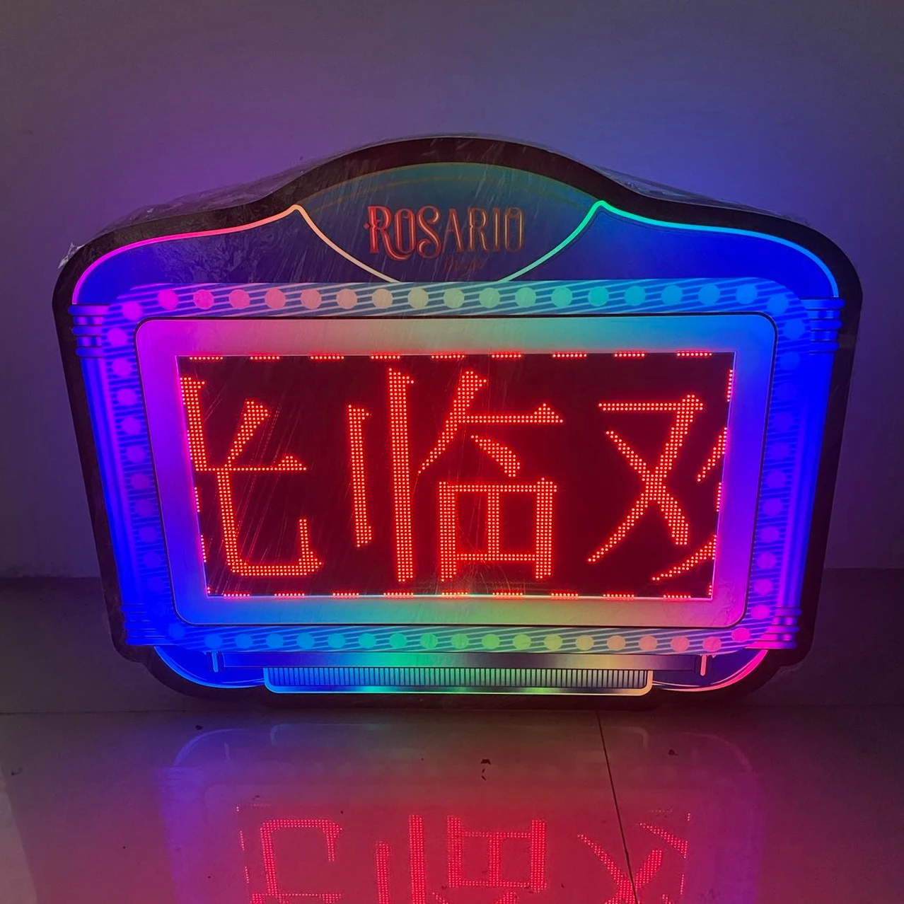 Customized Logo Led Marquee Sign Interchangeable Letter Message Board for Night Club Bar Led Letter Board