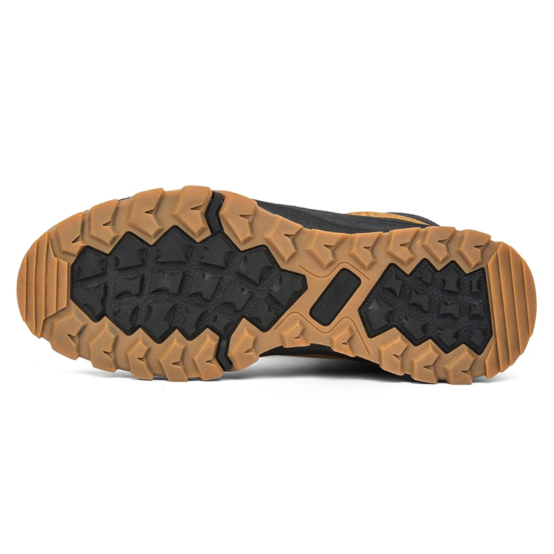 Wholesale men leather boots hiking 