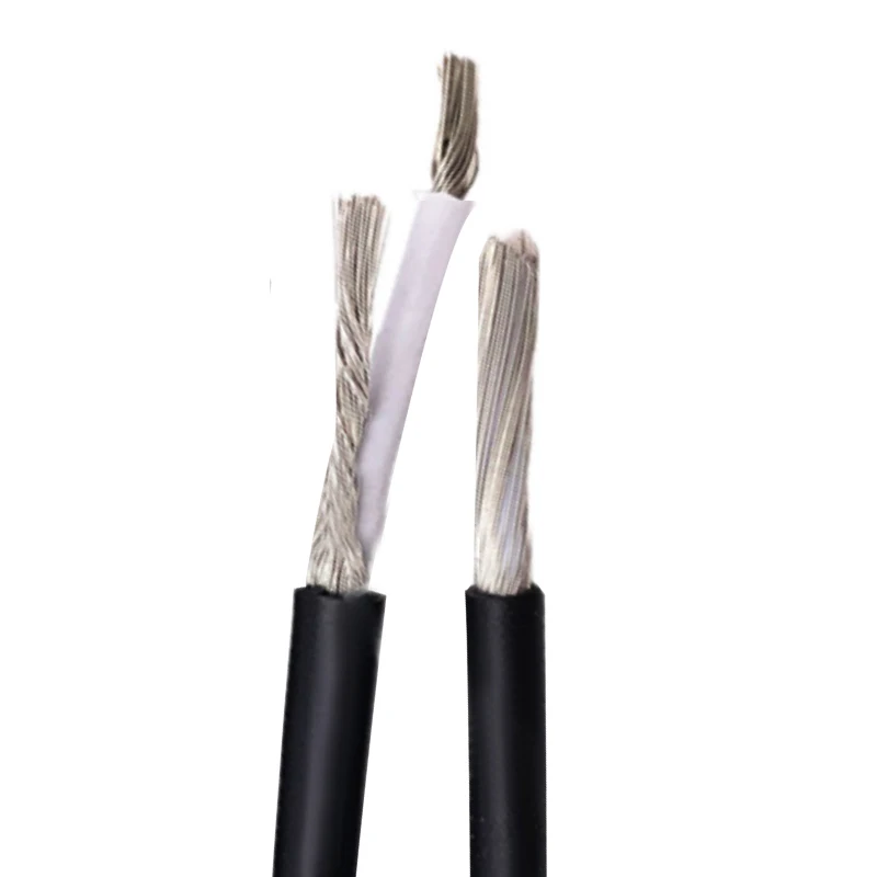 AWM UL 1185 300V 16AWG 18AWG PVC Insulation Copper Braided Shielded Wire Single Core Electric Cable