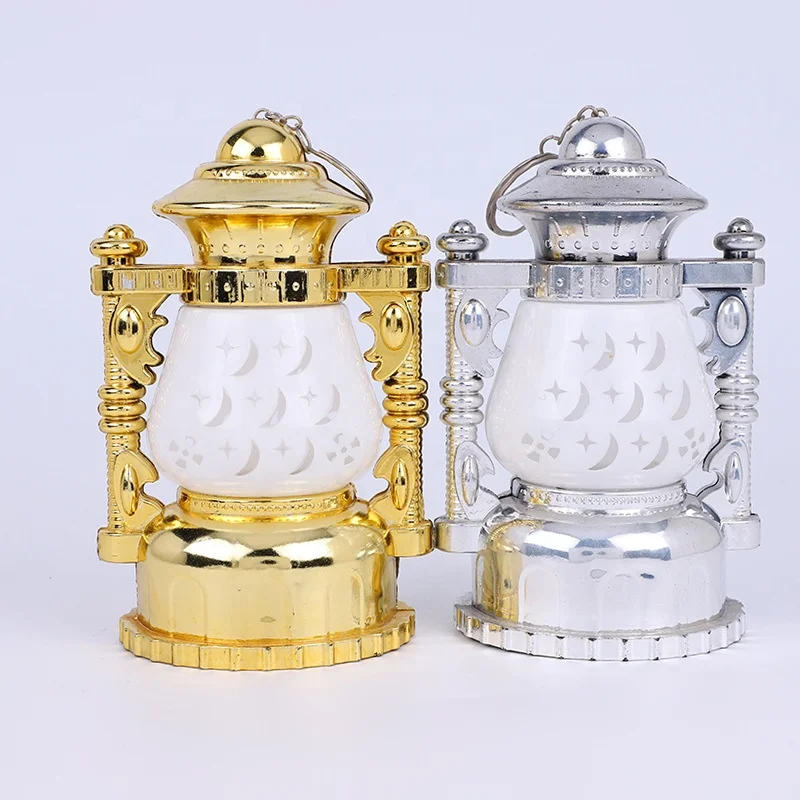 Promotion Giveaway Mini Led Ramadan Lantern Keychain for Kids