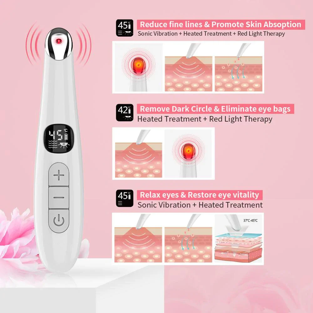 Top selling item in usa beauty products for women eye massage tool hot&cold beauty wand for eliminate eye wrinkle