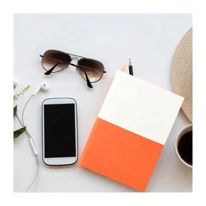 Factory Price Customised Soft Cover PU Leather Office Agenda Weekly Notebook Daily Monthly Journal