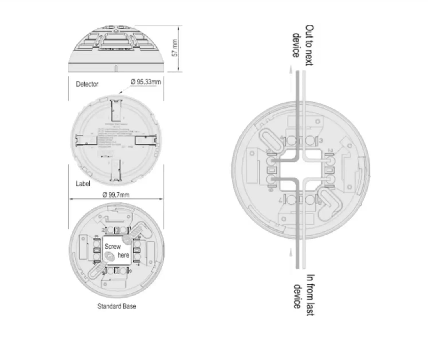 Addressable Heat Detector