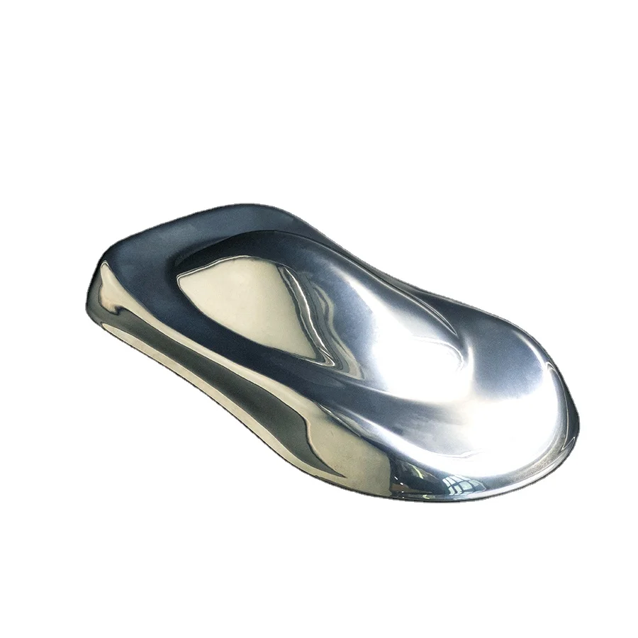 High Glossy Gold Powder Coat Paint Electrostatic Gold Mirror Effect Chrome  Paint Powder Coating Golden Color