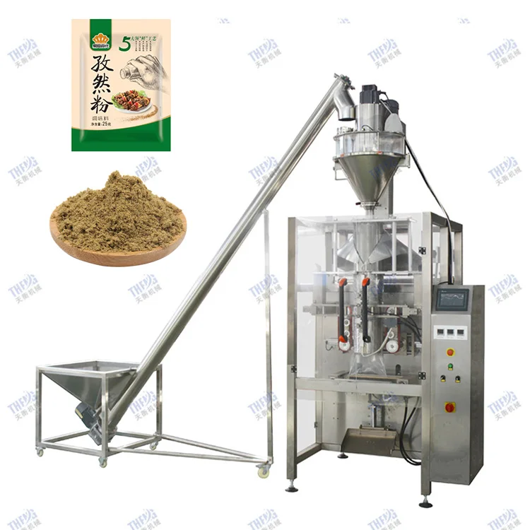 Powder Filling Machine VFFS Gusset Bag Stand up Bag 1kg 2kg 3kg Custard Powder Whey Protein Powder Package Machine