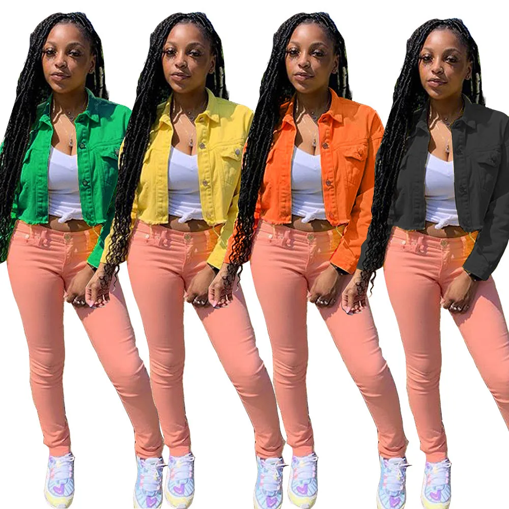 Buy Woman Denim Jackets,Cropped Denim 
