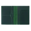 crazy horse Genuine Leather passport Holder green