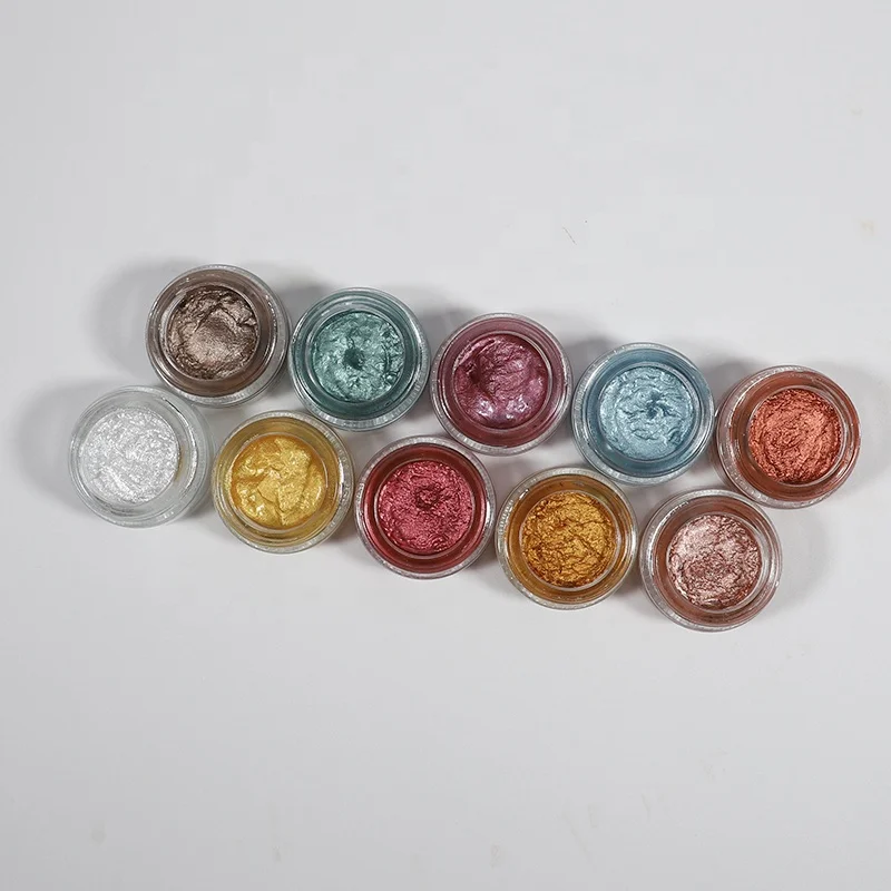 OCHAIN небольшой минимальный заказ Новое поступление горячие жидкие блестящие тени для век гелевый крем желейные тени для век