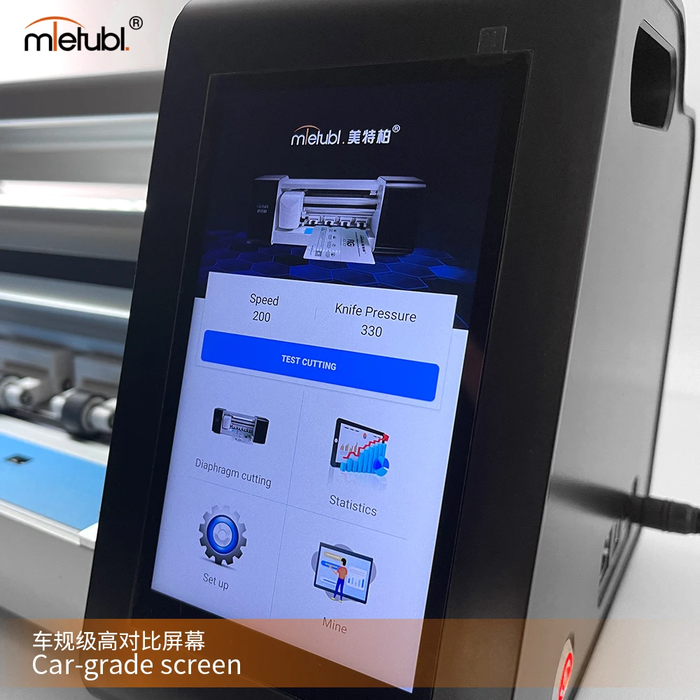 High Quality Convenient Touching Screen TPU Sheets Cutting Plotter TPU Cutting Machine