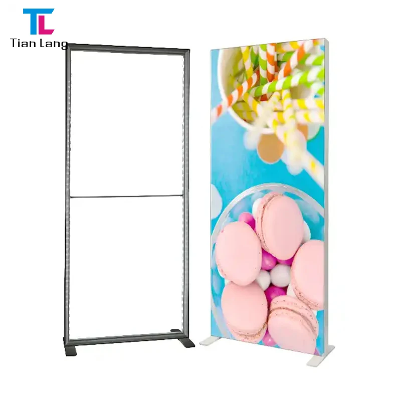 TianLang 850mm Prenosni Reklamni Svetlosni Okvir Sa LED-ovima, Svetlosni Okvir Od Tkanine, Prikazni Svetlosni Okvir Bez Okvira