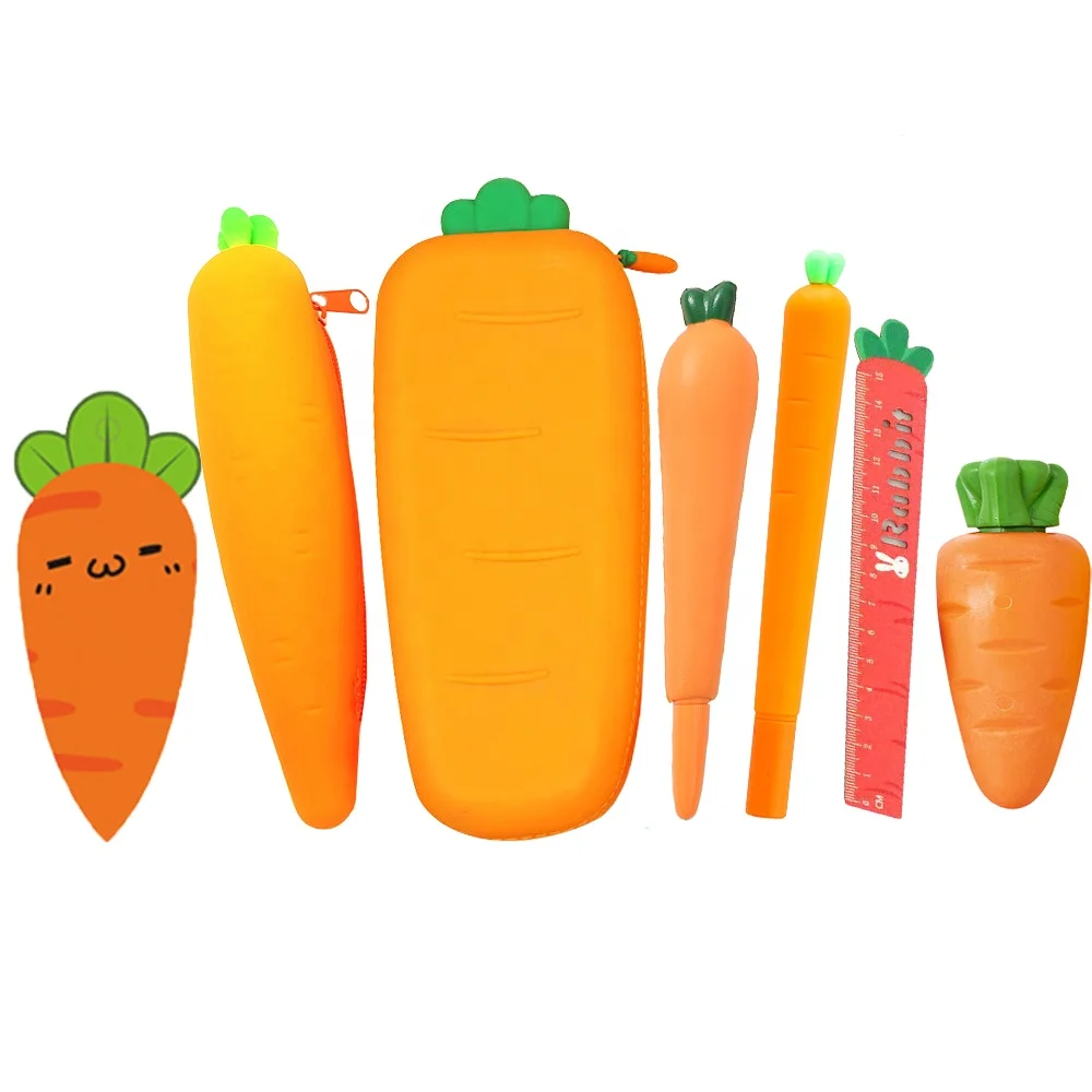 carrot pencil case