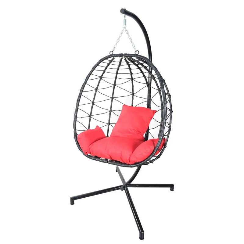 Swing Egg Chair With Stand And Cushion Hammock Chair Basket Chair Buy