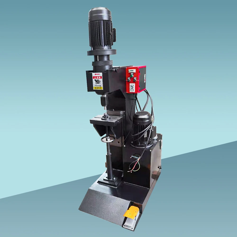 Simple Operation Large Diameter Rivets Energy Saving High Efficiency Spot Spin Automatic Riveting Machine